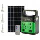 7500mAh Solar Generators Portable Power Station With Panel 10W