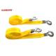 Industrial Heavy Duty Tow Straps Polyester Material TUV ISO Certificate