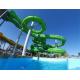 OEM Fiberglass Water Park Slide 2 Person Aqua Attract Park Games Rides