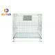 Zinc Plated 1500kgs Warehouse Wire Mesh Storage Cages