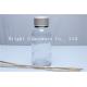 glass perfume bottle with knob lid, glass bottle for wholesale
