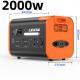 All Socket Type 2000W Energy Storage Portable Generator for USB Charging and Solar Power
