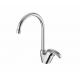 Swivel Sink Mixer Taps With 35mm Ceramic Cartridge Leakproof Chromed