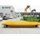 80T Motorized Rail Trailer for shop production line cargo handling