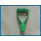 D grip for farm tool handle, D grip for garden tool handle, green color plastic