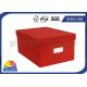 Colorful Toy Storage Corrugated Carton Paper Box / Customized Cardboard Packaging Boxes