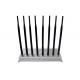 17W Cell Phone Signal Interrupter , 8 Antennas Device To Block Mobile Phone Signal