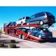 Customized TITAN vehicle car carrier trailer Steel 2 Axles , 3 Axles