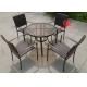 Modern Outdoor Furniture Rattan Dining Set Restuarant Furniture For Sell