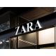 3D LED Front-lit Mirror Polished Stainless Steel Letter Shell For ZARA