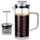 1000ml House Glassware High Borosilicate Glass Coffee Maker Four Layer Filtration