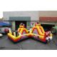 0.55mm PVC Inflatable Jumping Bouncer Castle Obstacle Course Slide Combo Play Park