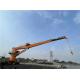 PSV Telescopic Boom Offshore Crane With Cab Base Left Hand Drive
