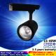 manufacture CE approval anti glare Ra>90 13°,24°,38°40W led track light cool white track lamps