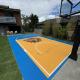 Interlocking Pp Volleyball Pickleball Sports Court Floor Tiles Basketball Court Tiles Outdoor