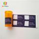 Dropper Shrink Sleeve Labels  Pharmaceutical Stickers Vial Glass 30ml Bottle For Steroid