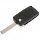 peugeot replacement chip folding remote keys shell with feel good