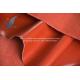 Red Fireproof Silicone Cloth 200 Degrees Celsius Resistant For Industrial Casings