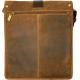 Visconti 16159 Zoltan Medium Size Messenger Real Leather Handbags 3/4 Flap Over