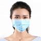 Anti Fog Non Woven Disposable Mask 3 Layer Filtration With Elastic Ear Loop