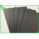 Black Colored Cardstock Thick Paper 80g 120g For Bag Making