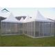 Pagoda Shape Small Marquee Tents / Wedding Party Tents With Luxury Decoration