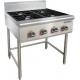 Combination Chinese Cooking Stove Gas Cooker Gas Griddle Gas Charbroiler