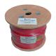 3*2.5mm2 Tinned Copper Fire Resistant Silicon Rubber Low Smoke Cable for PVC Insulation