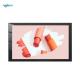22 inch Wall Mounted Digital Signage with Aluminum Shell Material Bezel 12mm Aspect Ratio 16 9