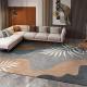 Customized Living Room Floor Carpet Rug Simple Printing Crystal Velvet Carpet