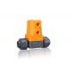 PN 6 Plastic Diaphragm Valves PVC PVDF Pneumatic Actuated Valve