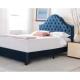 Navy velvet Luxury bed furniture Queen King Full size bed with tufts and nails design for Hotel Bedroom