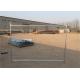 3.5mm Temporary Steel Fencing Standard Building Event Panel Construction Mobile