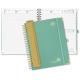 Hardcover Spiral Custom Academic Planner 2023 Light Green Color