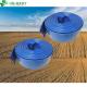 Blue Type Flexible PVC Layflat Hose with Corrosion Resistance and High Thickness
