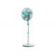80° Oscillation Electric Tall Standing Fan Black Plastic Housing High Durability