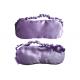 Romantic Purple Soft Sleep Blindfold Eye Mask Simple Design Made Of Durable Satin