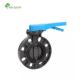 Request Sample Compact PVC/UPVC Butterfly Valve with Red Handle and Nice US 1/Piece