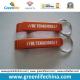 Promotion Gift Aluminum Custom Orange Color Bottle Opener w/Split Ring Key Holder