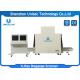 UNIQSCAN L - Shaped Array Airport Security X Ray Baggage Scanner System Dual Energy X Ray Inspection Machine
