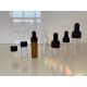 Essential Oils 5ml Amber Glass Dropper Bottles With ChildProof Cap