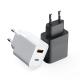20V 65w 3.25A GaN Fast Charger USB A / USB C Fast Charging Travel Adapter