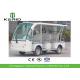 Battery Operated Electric Sightseeing Car With 11 Seats Low Noise Long Service