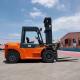 7000kgs FD70 7 Ton Diesel Powered Forklift With Triplex Mast And Fork Positioner