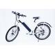 Front Fork Suspension Electric Assist Bicycles Rear Brushless Geared Motor