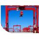 5-50 Ton Portal Gantry Crane , Ac380v 60hz Fixed / Mobile Harbor Crane