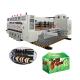 Fruit Carton Box Flexo Printing Machine For Corrugated Carton , Rotary Die Cutting Machine