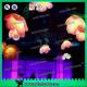 Best Selling LED Hanging Inflatable Flower For Wedding Event Party Banquet
