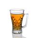 220ml Classic Pattern Clear Transparent Coffee Mug Tea Glass