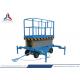 8m Platform Height Mobile Hydraulic Scissor Lift Table from China Factory